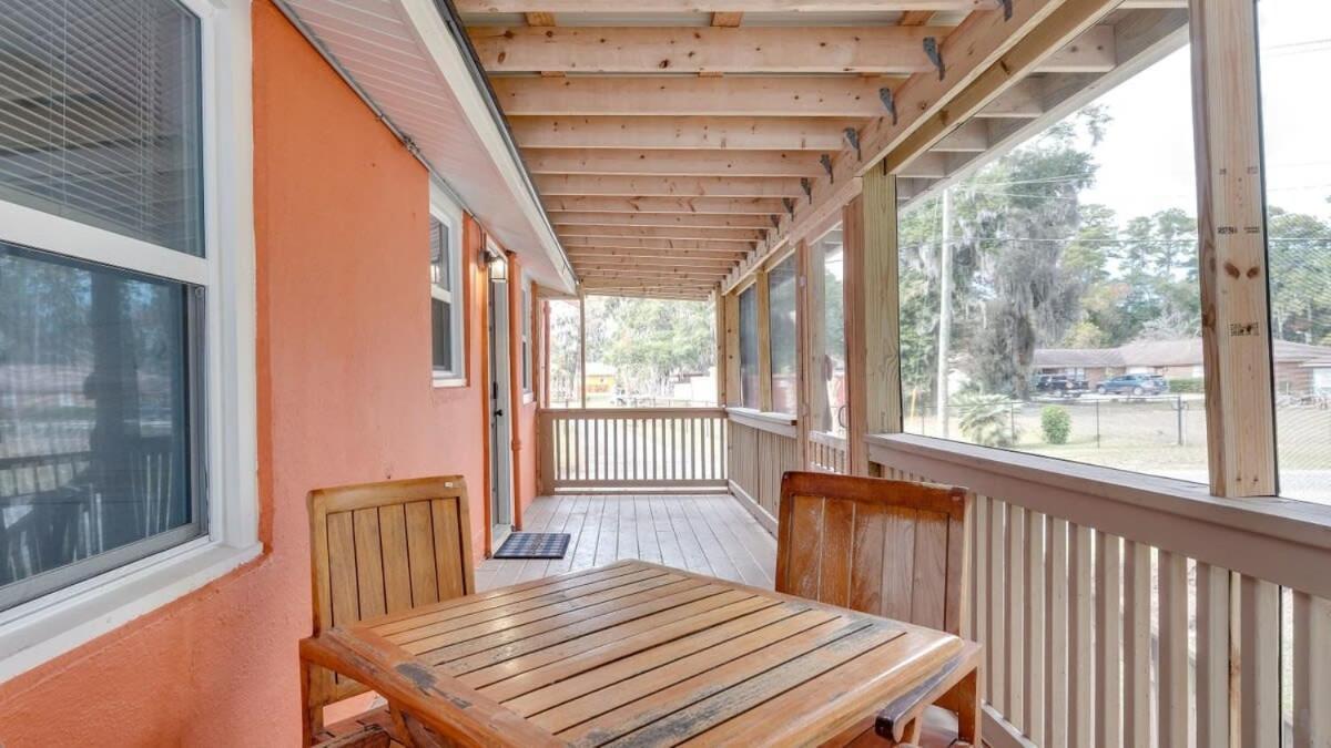 Retro Rainbow At Herb River-Orange Oasis #2-Upstairs Savannah Extérieur photo